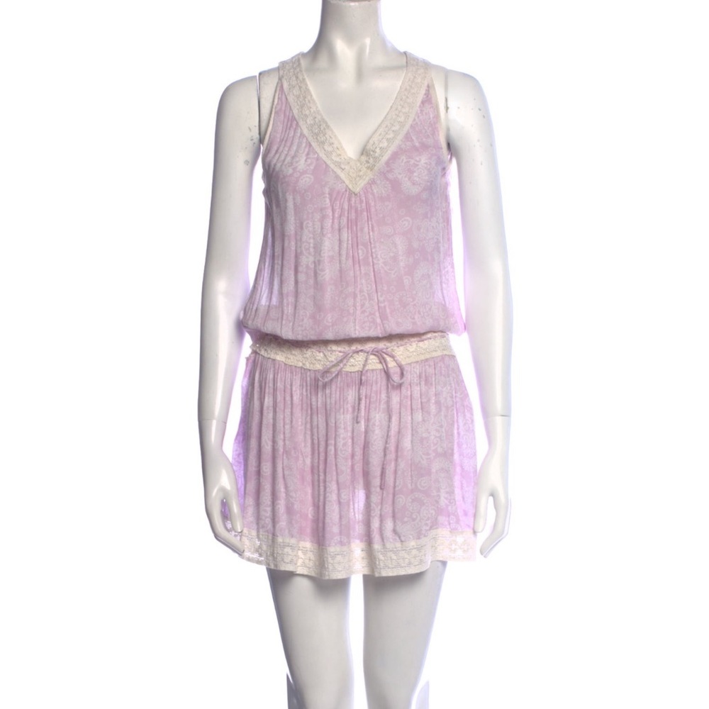 Poupette St Barth Tent Dress Lavender Size S
